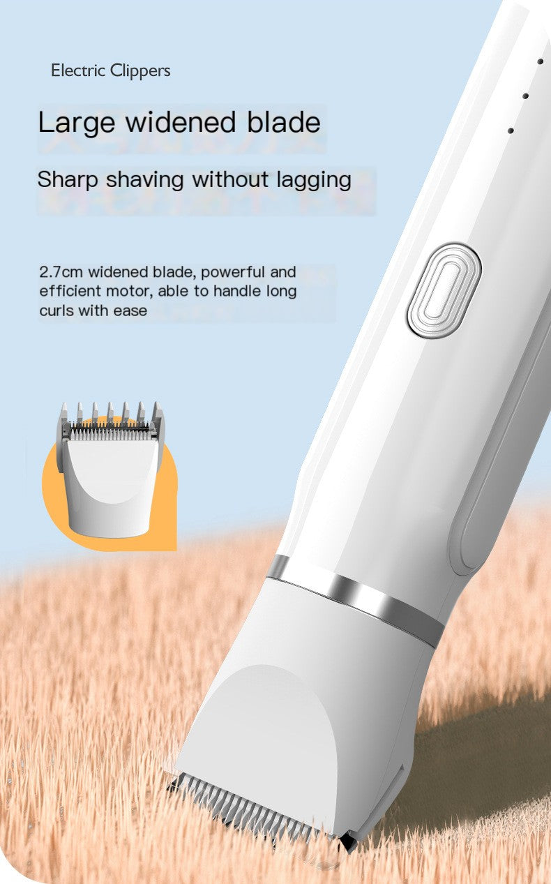 dog grooming shears   New 4-in-1  Dog Clippers Grooming Kit Hair Clipper-Low Noise Paw Trimmer- Rechargeable - Cordless Quiet Nail Grinder Shaver for Cats and Other Pets