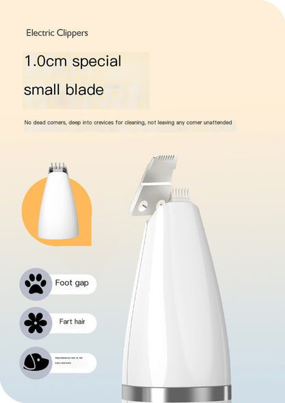 dog grooming shears   New 4-in-1  Dog Clippers Grooming Kit Hair Clipper-Low Noise Paw Trimmer- Rechargeable - Cordless Quiet Nail Grinder Shaver for Cats and Other Pets