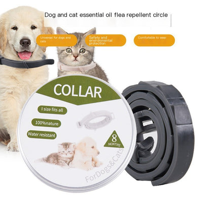 COLLAR   Flea And Tick Dog Collar  Adjustable mosquito and insecticide   Universal for cats and dogs