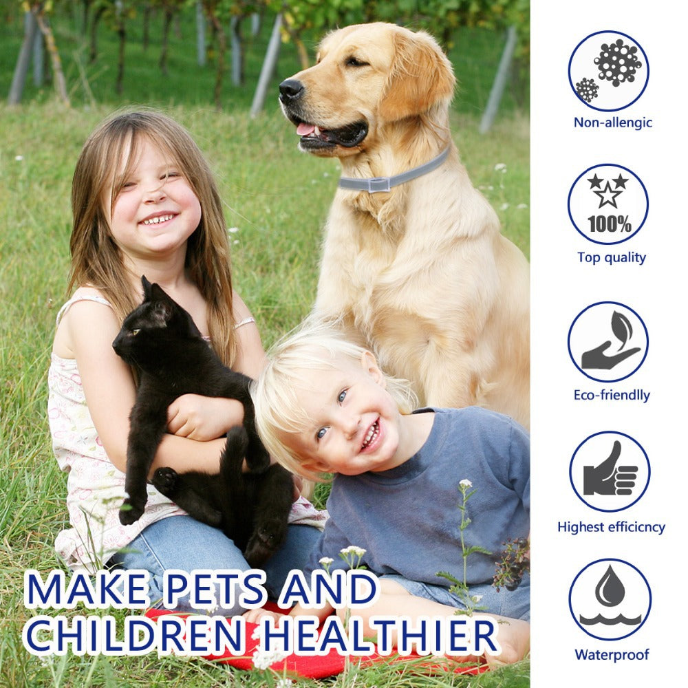 Flea and Tick Collar  Flea & Mosquito Repellent Natural Essential Oil Flea Removal Pet Collar