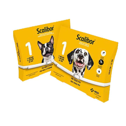 Scalibor Veterinarian Recommended Flea & Tick Treatment & Prevention Collar (All Seasons)|8 Months Protection|Flea & Worm Repellent