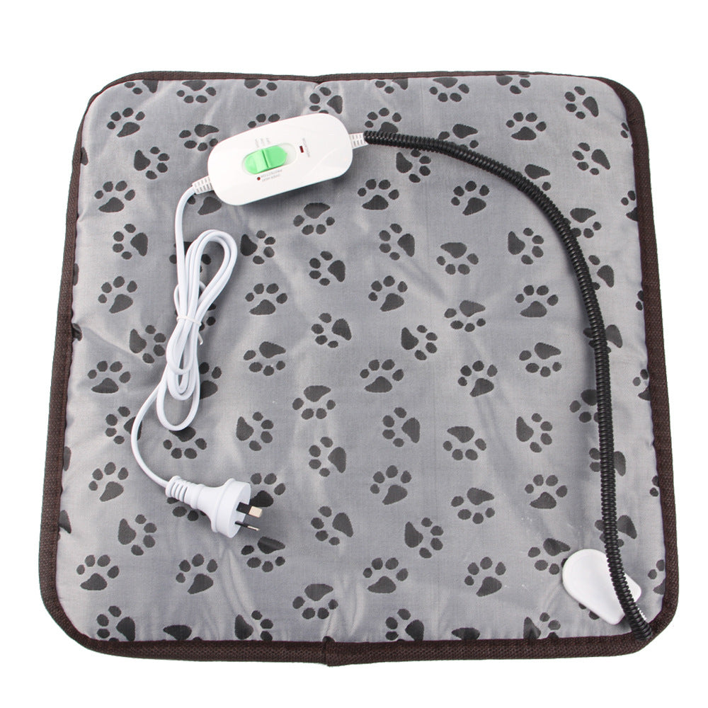 PAWRIO Múltiples tamaños, múltiples especificaciones, Cama para perros y gatos con calefacción para exteriores, Almohadilla ortopédica para mascotas con control termostático eléctrico 