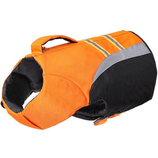 Reflective Breathable Pet Dog Life Jacket With Rear Handle