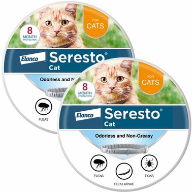 Seresto Collar de prevención y tratamiento contra pulgas y garrapatas para perros pequeños recomendado por veterinarios para perros de menos de 18 libras | 8 meses de protección 