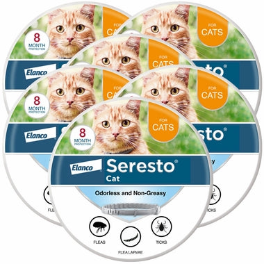 Seresto Collar de prevención y tratamiento contra pulgas y garrapatas para perros pequeños recomendado por veterinarios para perros de menos de 18 libras | 8 meses de protección 