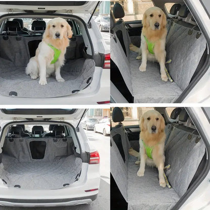 Funda para asiento de coche para mascotas, plegable, impermeable, asiento trasero, hamaca Ma