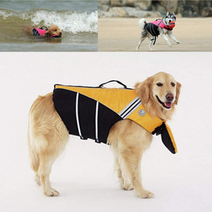 Reflective Pet Dog Life Jacket Adjustable Pet Dog Swimwear