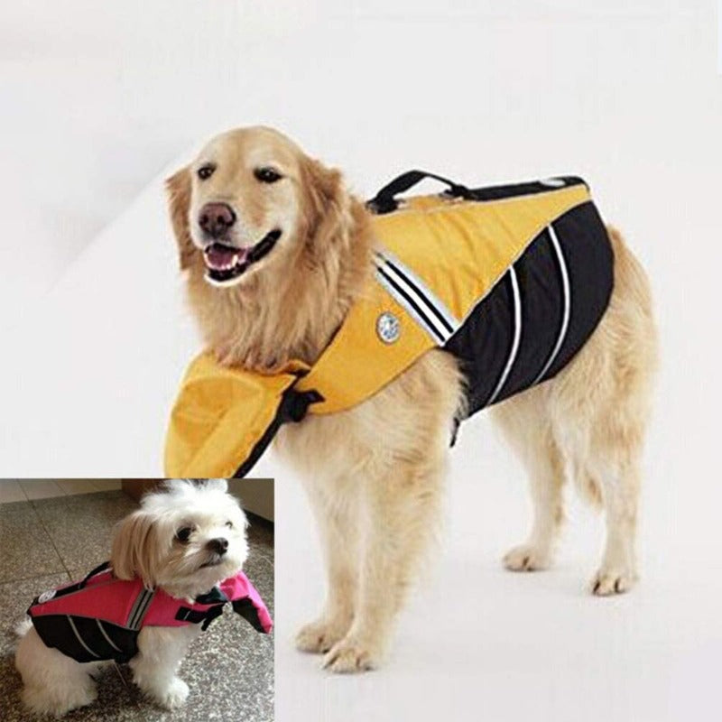 Reflective Pet Dog Life Jacket Adjustable Pet Dog Swimwear