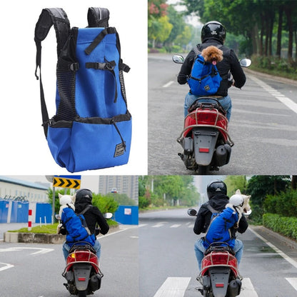 Dog Carrier Bag Pet Double Shoulder Traveler Backpack