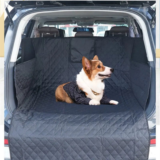 Protector impermeable para asiento de coche para perros, alfombrilla lavable para maletero para SUV