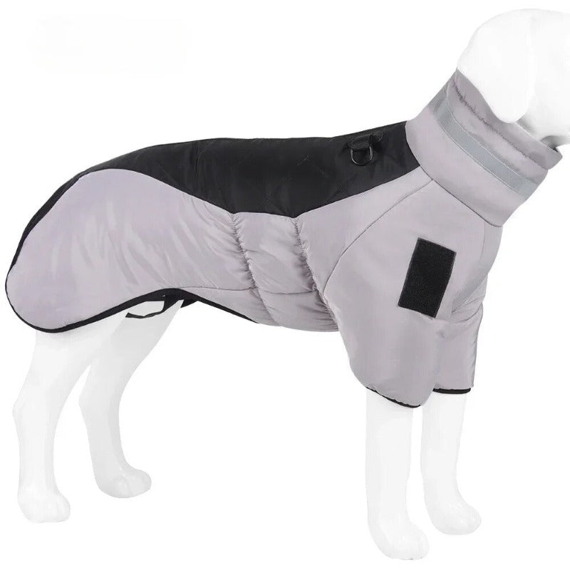 Dog Winter Coat Dog Outerwear Cotton-Padded Jacket Warm Turtleneck Dog Jacket