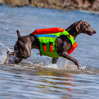 Reflective Breathable Pet Dog Life Jacket With Rear Handle