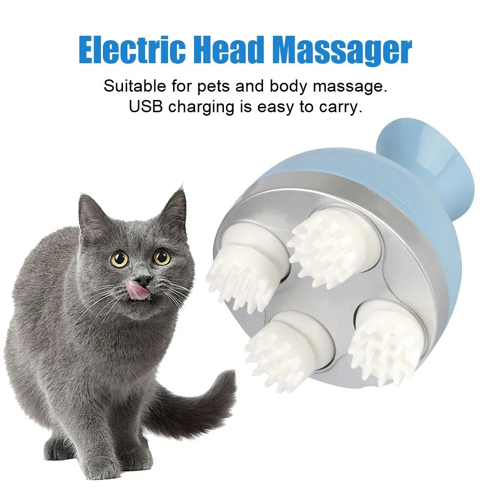 Pet Electric Head Massager