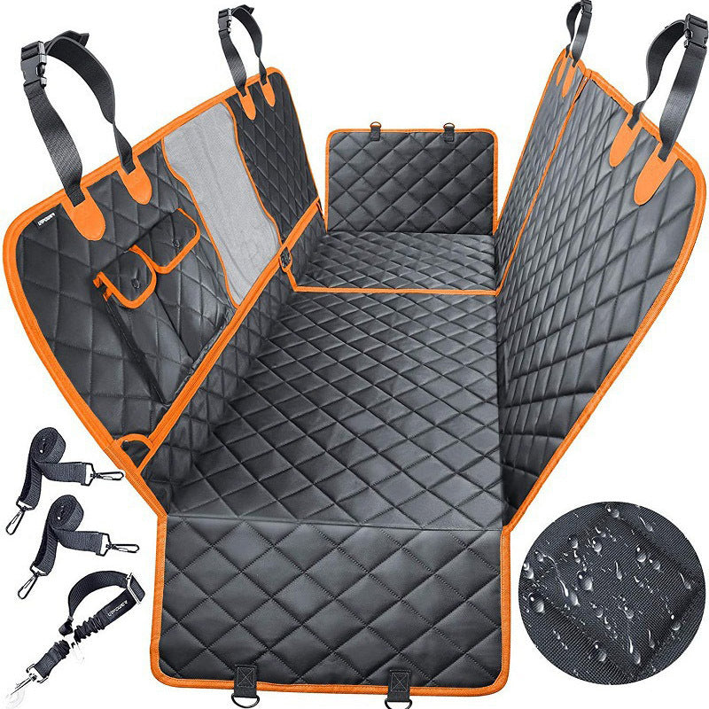 Funda impermeable para asiento de coche para perros, funda suave para asiento de mascota, hamaca para coches, camiones, SUV