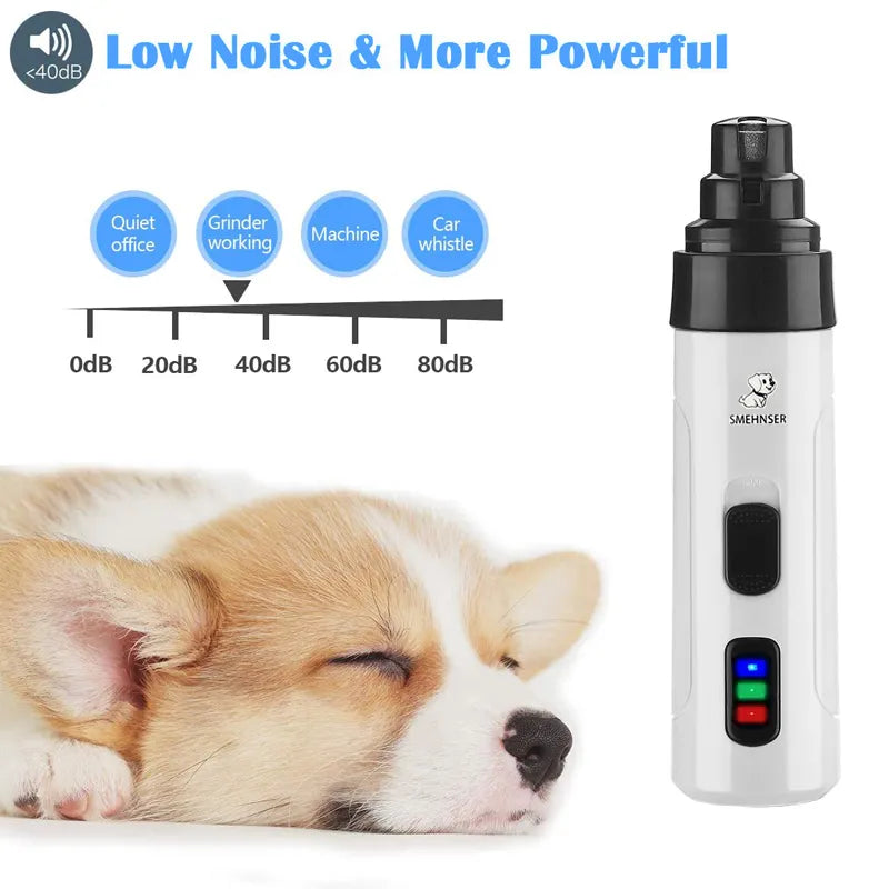 USB Charging Dog Nail Grinders