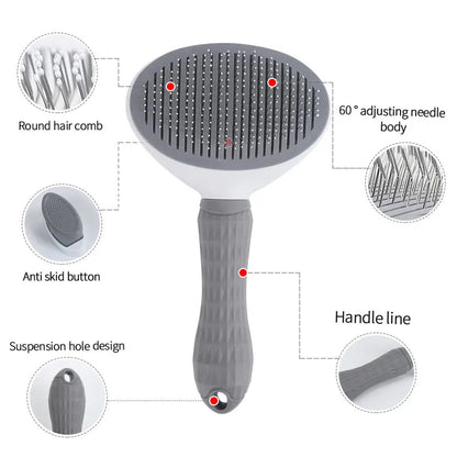 Non-slip Pet Grooming Hair Brush