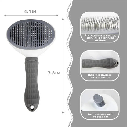 Non-slip Pet Grooming Hair Brush