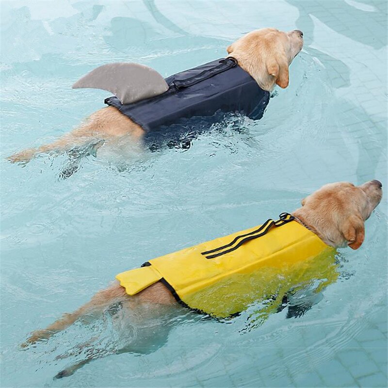 Outdoors Pet Dog Life Jacket  Vest Reflective Dog Swimsuit