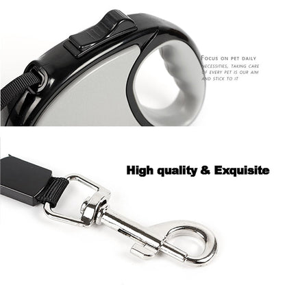 Ergonomic Retractable Dog Leash