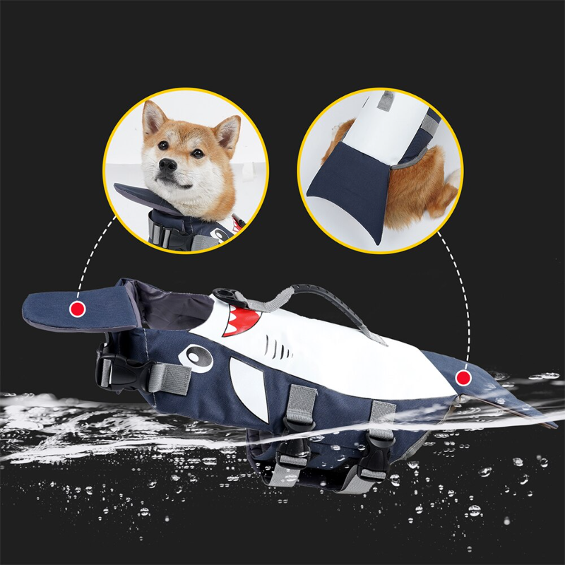 Adjustable Pet Dog Life Jacket Vest Dog Summer Swimwear