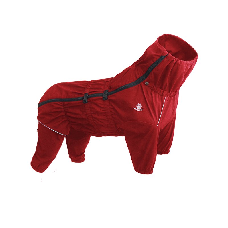 Chubasquero reflectante para perros Chaqueta impermeable para exteriores para perros