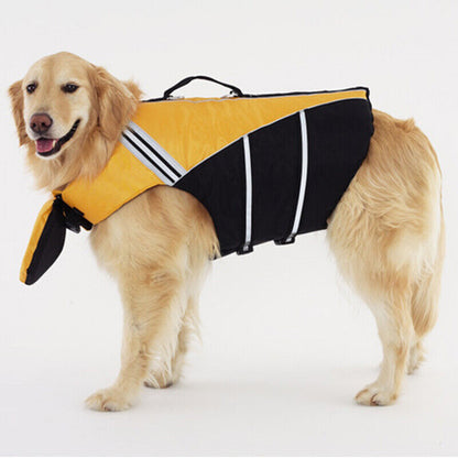 Reflective Pet Dog Life Jacket Adjustable Pet Dog Swimwear